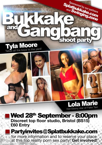 Hot Wife Gangbang Bukkake Party - Upcoming Events â€“ Bristol â€“ World Bukkake Tour